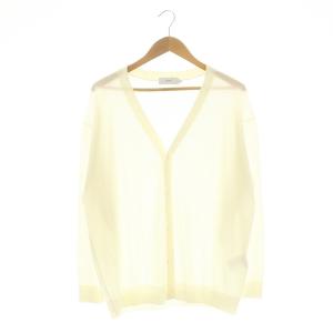 ハイゲージニットカーディガン High Gauge Knit Cardigan セーター 長袖 Vネック