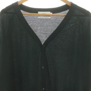 Graphpaper High Gauge Knit Cardiganハイゲージニットカーディガン 長袖 Vネック 薄手 ウール