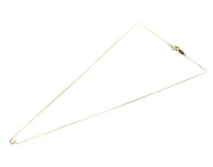 AHKAH ソルティアラウンド ネックレス 一粒ダイヤモンド K18