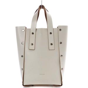 Hender Scheme assemble hand bag tall s バッグ トートバッグ ハンドバッグ レザー 白 ホワイト