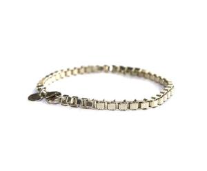 TIFFANY&Co. ベネチアンリンク チェーンブレスレット 925SV