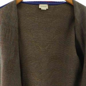 GUCCI タイガー ニット ブルゾン カーディガン 12 ネイビー
