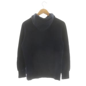 LOOPWHEELER スウェットフーディーパーカー プルオーバー 長袖 裏パイル M 紺 ネイビー