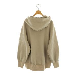 AMERICANA WIDE FULLZIP HOODIE フーディー パーカー ジップアップ 裏起毛 長袖 LAppartement別注 ベージュ