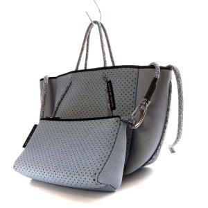 STATE OF ESCAPE プティガイズ スーパーフェードデニム トートバッグ ショルダーバッグ 2way 斜め掛け ネオプレン ポーチ付き