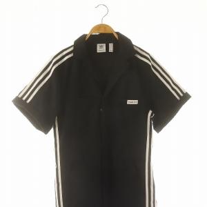 adidas Originals × フィオルッチ FIORUCCI ジャンプスーツ オールインワン 半袖 ロングパンツ ジップアップ S
