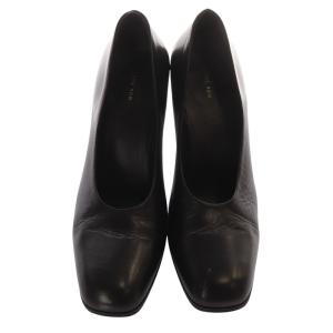 The Row ウッドライクソール パンプス 36 ブラック