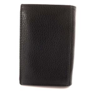 Montblanc カードケース 名刺入れ 二つ折り レザー 黒 ブラック