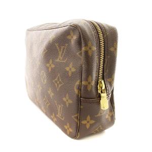 LOUIS VUITTON モノグラム トゥルース トワレット23 ポーチ 茶 M47524 MB0051