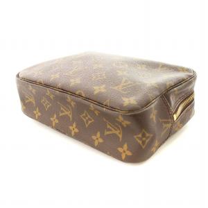 LOUIS VUITTON モノグラム トゥルース トワレット23 ポーチ 茶 M47524 MB0051