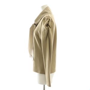 M'S GRACY 23年製 スカーフ付き カットソー 長袖 40 茶 ブラウン