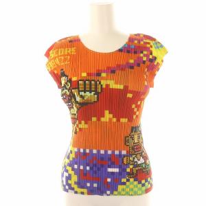 イッセイミヤケ デジタルグラフィックゲーム カットソー 3 マルチカラー