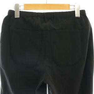 PLEATS PLEASE ISSEY MIYAKE イッセイミヤケ イージーパンツ ボトムス ストレート 3 L 黒 ブラック