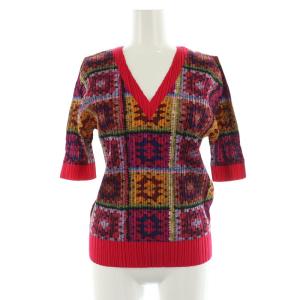 イッセイミヤケ カットソー 転写プリント 3 マルチカラー