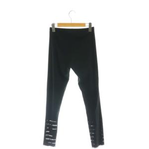 PLEATS PLEASE ISSEY MIYAKE イッセイミヤケ A-POC BASICS レギンス レギパン ストレート リブ 3 黒 ブラック