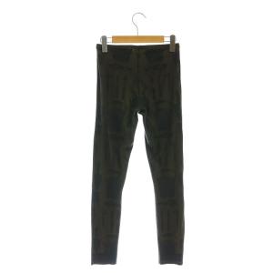 PLEATS PLEASE ISSEY MIYAKE イッセイミヤケ A.POC 総柄 レギンス パンツ 3 茶 ブラウン