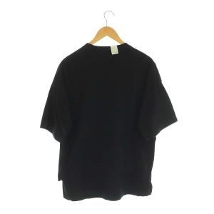 N.HOOLYWOOD エヌハリウッド pieces Multi レイヤードTシャツ カットソー 半袖 五分袖 36 黒 ブラック 191 CS20