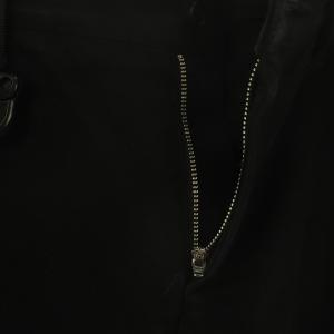 UNDERCOVER 膝ジップ デニムパンツ ジーンズ ボトムス ジップフライ コットン 2 M 黒 ブラック