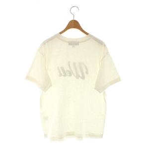 AMERICANA Deuxieme Classe別注 WELL Tシャツ カットソー 半袖 プルオーバー コットン F アイボリー