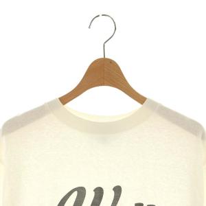 AMERICANA Deuxieme Classe別注 WELL Tシャツ カットソー 半袖 プルオーバー コットン F アイボリー