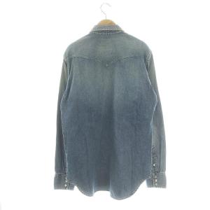 MADISONBLUE 23AW WESTERN SH DENIM MNS 04 インディゴブルー