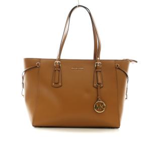 MICHAEL KORS Voyager ボヤージュ トートバッグ レザー 茶 ブラウン 30H7GV6TBL