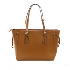 MICHAEL KORS Voyager ボヤージュ トートバッグ レザー 茶 ブラウン 30H7GV6TBL