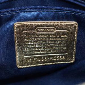 COACH シグネチャー マルチストライプ トートバッグ ハンドバッグ レザー ベージュ F15588 /AN33