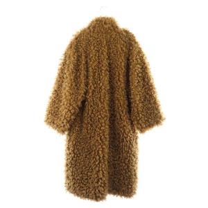 Ameri VINTAGE POODLE ECO FUR CORT プードルエコファーコート ロング オーバーサイズ 茶 ブラウン