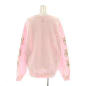 SNIDEL ホーム HOME 24AW Bambi ミスバニー セットアップ ルームウェア 上下 スウェット トレーナー 長袖 ドロストパンツ