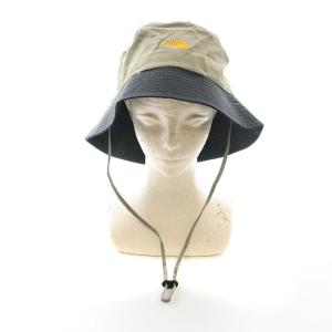 THE NORTH FACE Enride Hat 帽子 バケットハット バケハ ロゴ 刺繍 XL グレー NN02436