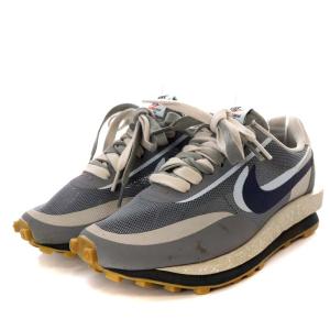 NIKE CLOT × Sacai × Nike LD Waffle Grey Obsidian