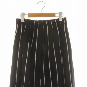 CELINE フィービー期 ストライプパンツ 38 ブラック 2 1S40 755A