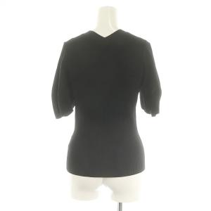 Diagram GRACE CONTINENTAL 23AW コクーンスリーブニットカーディガン 半袖 36 黒 ブラック