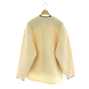 HYKE FAUX SHEARLING JACKET 2 アイボリー