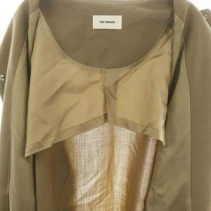 THE RERACS THERERACS ザリラクス 24SS HIGH TWIST WOOL COLLARLESS RAGLAN COAT