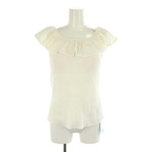 24SS × セツコサジテール setsuko sagittaire フリルTシャツ カットソー ノースリーブ