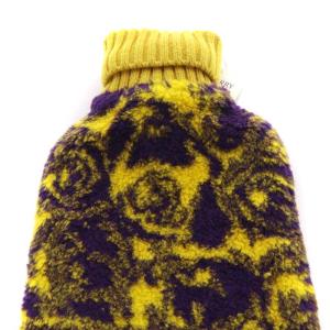 BURBERRY 湯たんぽ カバー イエロー パープル