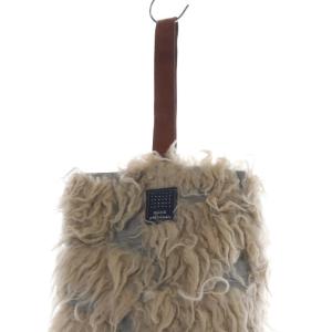 mina perhonen moorii ワンハンドルバッグ ハンドバッグ グレー べージュ