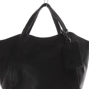 Kitamura ハンドバッグ トートバッグ ショルダーバッグ付き パスケース付き 黒 ブラック /SR33 SH