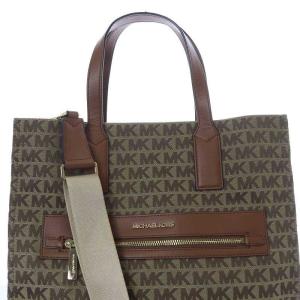 MICHAEL KORS 2WAY ケンリー トートバッグ ショルダーバッグ ハンドバッグ 茶色 ブラウン 35F9GY9T3J