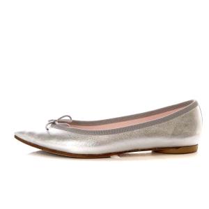 Repetto VX1556AM BRGTTE BALL AD ポインテッドトゥ バレエシューズ パンプス フラット リボンモチーフ レザー