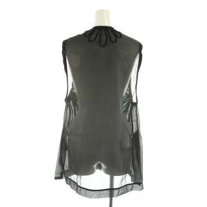 IENA 24SS コードエンブシアーベスト 刺繍 黒 ブラック