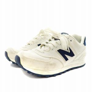 New Balance WL574HRW Pique Polo Pack スニーカー 23.0cm ホワイト