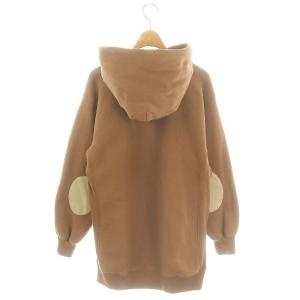 Champion RHC別注 REVERSE WEAVE エルボーパッチ パーカー プルオーバー S ブラウン