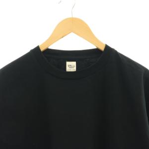 Ron Herman オーバーサイズTシャツ カットソー 半袖 無地 コットン S 黒 ブラック