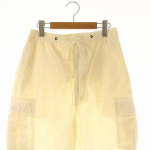 Shinzone 22SS WIND OVER PANTS カーゴパンツ ジッパーフライ 36 アイボリー /MI OS