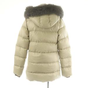 DUVETICA サビック SABIK ラクーンファー付き ダウンコート アウター 40 M ベージュ