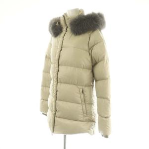 DUVETICA サビック SABIK ラクーンファー付き ダウンコート アウター 40 M ベージュ