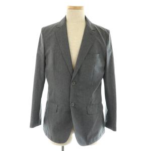 Agnes b. homme スーツ セットアップ上下 テーラードジャケット 2B スラックス パンツ センターシーム ストレッチ 48
